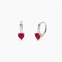 Orecchini Mabina Donna Rouge in Argento Zircone 563751 - 563751